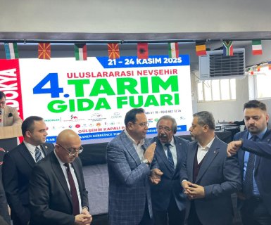 Belediye Başkanımız Sayın Mustafa Kenan Sarıtaş, bu yıl 4’üncüsü düzenlenen Nevşehir Kapadokya Tarım, Gıda ve Hayvancılık Fuarı’nın açılış törenine katıldı.