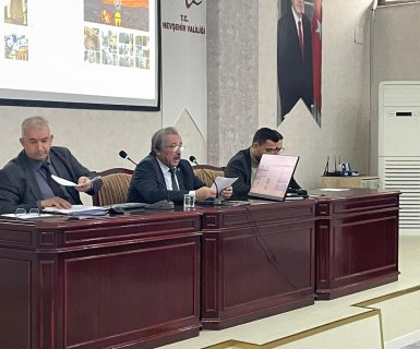 Kapadokya Turizm Bölgesi Altyapı Hizmet Birliği 2025 Yılı Kasım Ayı Olağan Meclis Toplantısı, Belediye Başkanımız Sayın Mustafa Kenan Sarıtaş’ın meclis başkanlığında gerçekleştirildi.