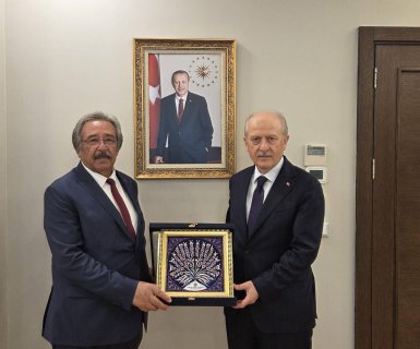 ÇEVRE, ŞEHİRCİLİK VE İKLİM DEĞİŞİKLİĞİ BAKAN YARDIMCISI SAYIN HASAN SUVER’E ZİYARET