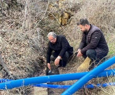 KÖYBAĞI’NDA ESKİ GÖZDEN SU ÇIKTI