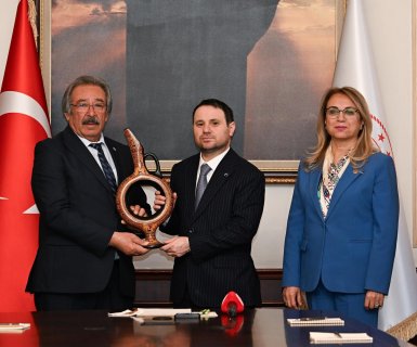 Belediye Başkanımız Sayın Mustafa Kenan Sarıtaş, Adalet Bakanımız Sayın Akın Gürlek'e Hayırlı Olsun Ziyaretinde Bulundu