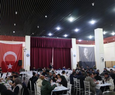 GELENEKSEL İFTAR SOFRAMIZDA İLK ORUÇ BİRLİKTE AÇILDI