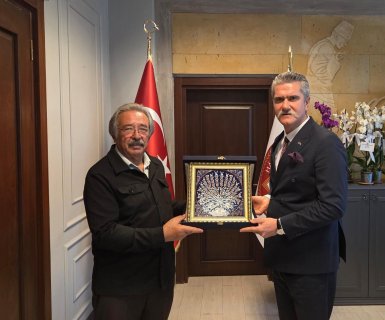 BELEDİYE BAŞKANIMIZ SAYIN MUSTAFA KENAN SARITAŞ’TAN CUMHURİYET BAŞSAVCISI SAYIN ADEM ÇALIŞ’A HAYIRLI OLSUN ZİYARETİ