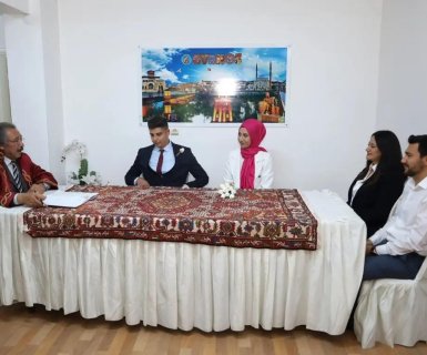 Belediye Başkanımız Genç Çiftin Nikahını Kıydı