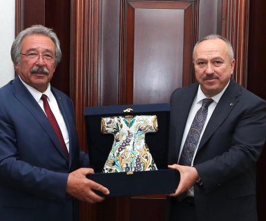 EMNİYET GENEL MÜDÜRÜ SAYIN ALİ FİDAN’A ZİYARET