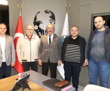Sn. Ömer ÖNAL Belediye Başkanımızı Ziyaret