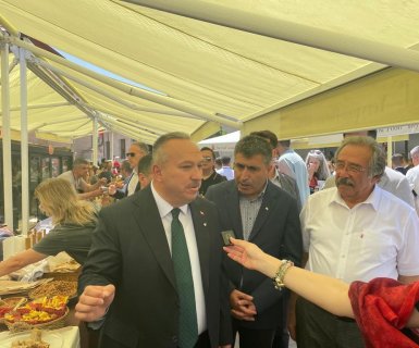 Belediye Başkanımız Sayın Mustafa Kenan Sarıtaş, Uçhisar’da Slow Food Kapadokya Yeryüzü Pazarı açılışına katıldı.