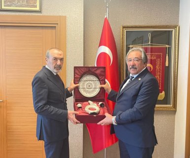 Belediye Başkanımız Sayın Mustafa Kenan Sarıtaş, Milliyetçi Hareket Partisi Genel Merkezinde, MHP Genel Başkan Yardımcısı Sayın Yaşar Yıldırım’ı ziyaret etti.