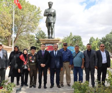 "19 Eylül Gaziler Günü" Avanos'ta Tören ile Kutlandı