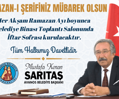 İftar Soframıza Tüm Halkımız Davetlidir