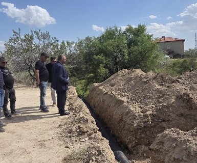 BELEDİYEMİZİN ALTYAPI ÇALIŞMALARI ARALIKSIZ SÜRÜYOR