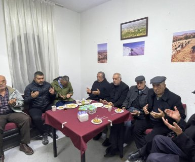 BELEDİYE BAŞKANIMIZDAN ÇİLKAYA AİLESİNE TAZİYE ZİYARETİ