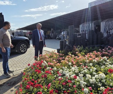 BELEDİYE BAŞKANIMIZ SAHADA İNCELEMELERDE BULUNDU