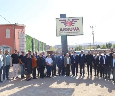 Avanos'ta Faaliyet Gösterecek Olan Assuva Uzay ve Havacılık Savunma Sanayi Tesisine Ziyaret Gerçekleştirildi