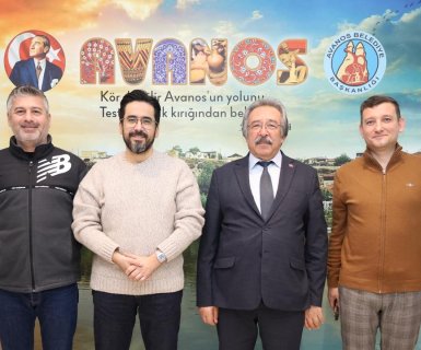 DOF Robotik Şirketi Kurucusu ve Yönetim Kurulu Başkanı Sayın Mustafa Mertcan ve Merlin Entertainmens Türkiye Genel Müdürü Sayın Tankurt Tonger, Belediye Başkanımızı Ziyaret Ettiler