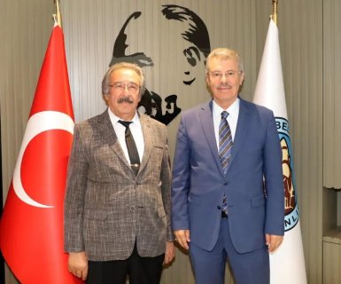 Kayseri Pancar Ekicileri Koop. Yönetim Kurulu ve Kayseri Şeker Fabrikası Yöneticilerinden Başkanımıza Ziyaret