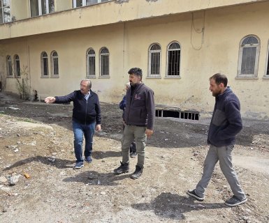 BELEDİYE BAŞKANIMIZ HAFTA SONU SAHADA DEVAM EDEN ÇALIŞMALARI İNCELEDİ
