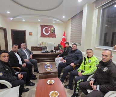 Belediye Başkanımız Sayın Mustafa Kenan Sarıtaş, Türk Polis Teşkilatının 181. kuruluş yıl dönümü ve Polis Haftası dolayısıyla Avanos Mehmet Halaç Polis Merkezi Amirliği’ni ziyaret etti.