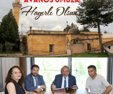 Avanos Sultan Alaaddin Camii'nin restorasyon projesi için imzalar atıldı. Avanos'umuza Hayırlı Olsun.