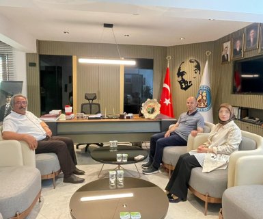 REŞADİYE BELEDİYE BAŞKANI SAYIN ERGÜL ÜNAL'DAN BELEDİYE BAŞKANIMIZA ZİYARET