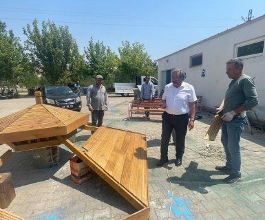 Belediye Başkanımız Sayın Mustafa Kenan Sarıtaş, belediyemizin sanayi iş ocakları, araç garajı ve iş atölyelerinde incelemelerde bulundu.