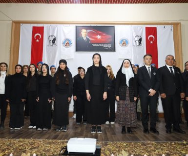 Belediyemiz toplantı salonunda, 10 Kasım Atatürk’ü Anma Günü dolayısıyla anma programı düzenlendi.