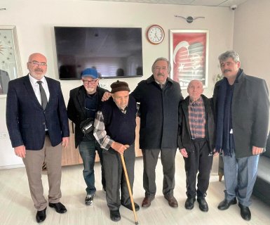 Belediye Başkanımız Sayın Mustafa Kenan Sarıtaş, Hacıbektaş Rıfat Kartal Huzurevini ziyaret etti.