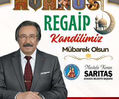 Regaip Kandilimiz Mübarek Olsun
