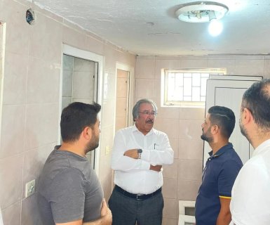 Belediye Başkanımız Mustafa Kenan Sarıtaş, Yukarı Mahalle Yeşilbaş Cami tuvaletinin devam eden tadilat çalışmasını yerinde inceledi.