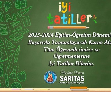 Karne heyecanı yaşayan tüm öğrencilerimizi, öğretmenlerimizi ve velilerimizi kutluyorum.