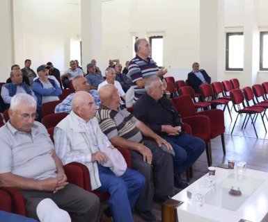 Köybağı Kapalı Sistem Sulama Derneği Yönetim Kurulu Toplantısı Gerçekleştirildi