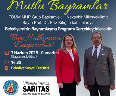 Belediyemizin Bayramlaşma Programı