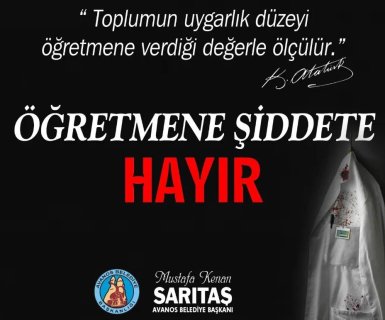 Öğretmene Şiddete Hayır