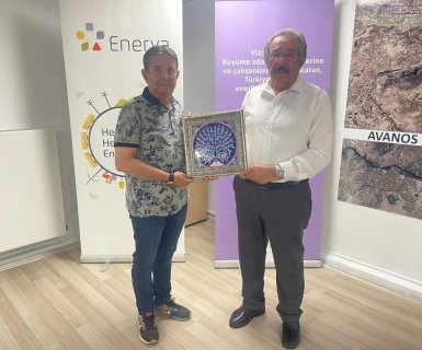 Belediye Başkanımız, Kapadokya Enerya Gaz İşletme Müdürü Özenç Gezgin’i makamında ziyaret etti.