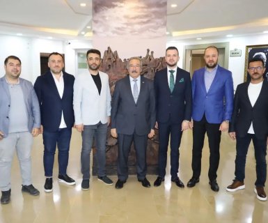NESİAD Yönetim Kurulu Başkanı Sn. Mustafa Ertaş ve Yönetim Kurulu Üyeleri Başkanımızı Ziyaret Etti