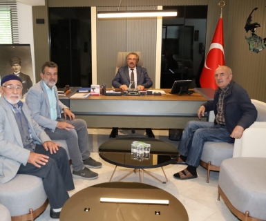 Belediye Başkanımız Sn. Mustafa Kenan Sarıtaş'a Hayırlı Olsun Ziyaretleri Devam Ediyor