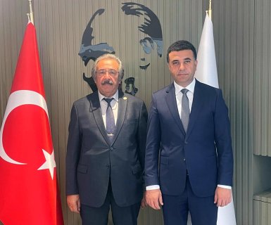 Avanos İlçe Kaymakamımız Sn. Aziz Gölbaşı Belediye Başkanımız Sn. Mustafa Kenan Sarıtaş’a hayırlı olsun ziyaretinde bulundular.