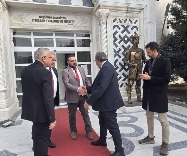 Belediye Başkanımız Sayın Mustafa Kenan Sarıtaş, Keçiören Belediyesi Estergon Türk Kültür Merkezi ve kalesini ziyaret etti.