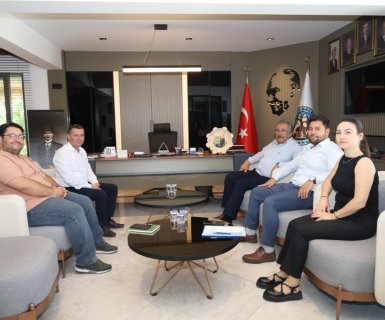 Nevşehir İl Tarım ve Orman Müdürü Sayın Özgür Memiş, Belediye Başkanımız Sayın Mustafa Kenan Sarıtaş’ı makamında ziyaret etti.