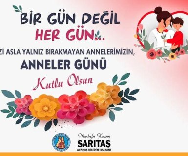 Tüm Annelerimizin Anneler Günü Kutlu Olsun