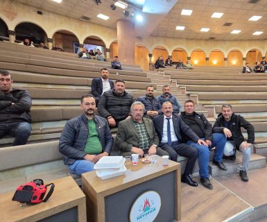 Belediye Başkanımız Sayın Mustafa Kenan Sarıtaş, Nevşehir İli Damızlık Koyun Keçi Yetiştiricileri Birliği Olağan Genel Kurul Toplantısı’na katıldı.