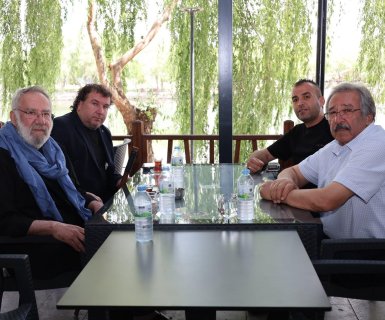 BELEDİYE BAŞKANIMZI SAYIN MUSTAFA KENAN SARITAŞ, ÜNLÜ HALK OZANI AŞIK SEFAİ İLE BİR ARAYA GELDİ