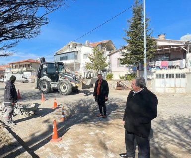 Belediye Başkanımız ilçemiz genelinde gerçekleştirilen çalışmaları yerinde inceledi.
