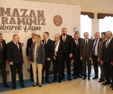 Belediye Başkanımız Sayın Mustafa Kenan Sarıtaş, Topuzluhan'da gerçekleştirilen Nevşehir il protokolü bayramlaşma programına katıldı.