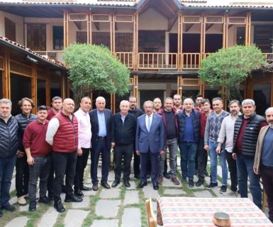 Belediye Başkanımız Mustafa Kenan Sarıtaş, turizmciler ile bayramlaştı.