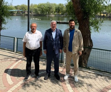 TBMM AK Parti Grup Başkanvekili Sn. Muhammed Emin Akbaşoğlu ve Nevşehir AK Parti Milletvekilimiz Sn. Emre Çalışkan, Belediye Başkanımız Sayın Mustafa Kenan Sarıtaş'ı ziyaret ettiler.