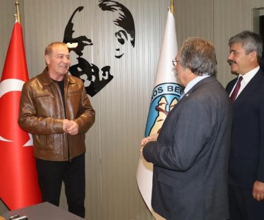 Ürgüp eski Belediye Başkanı Sn. Bekir Ödemiş Belediye Başkanımızı Ziyaret Etti