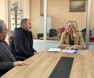 Nevşehir Damızlık Koyun - Keçi Yetiştiricileri Birliği Yönetim Kurulu Başkanı Sayın Suat Soner Güven’i ziyaret.