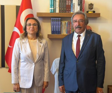 TBMM MHP GRUP BAŞKANVEKİLİ VE NEVŞEHİR MİLLETVEKİLİMİZ SAYIN PROF. DR. FİLİZ KILIÇ’A ZİYARET