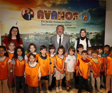 Kapadokya Anaokulu Öğrencileri Belediye Başkanımız Sn. Mustafa Kenan Sarıtaş’ı Ziyaret Etti